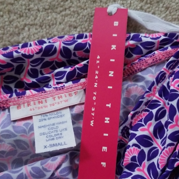 Bikini Thief Step Backstroke in Time Swim Bottoms - Picture 5 of 5